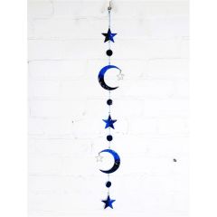 moon and star string suncatcher